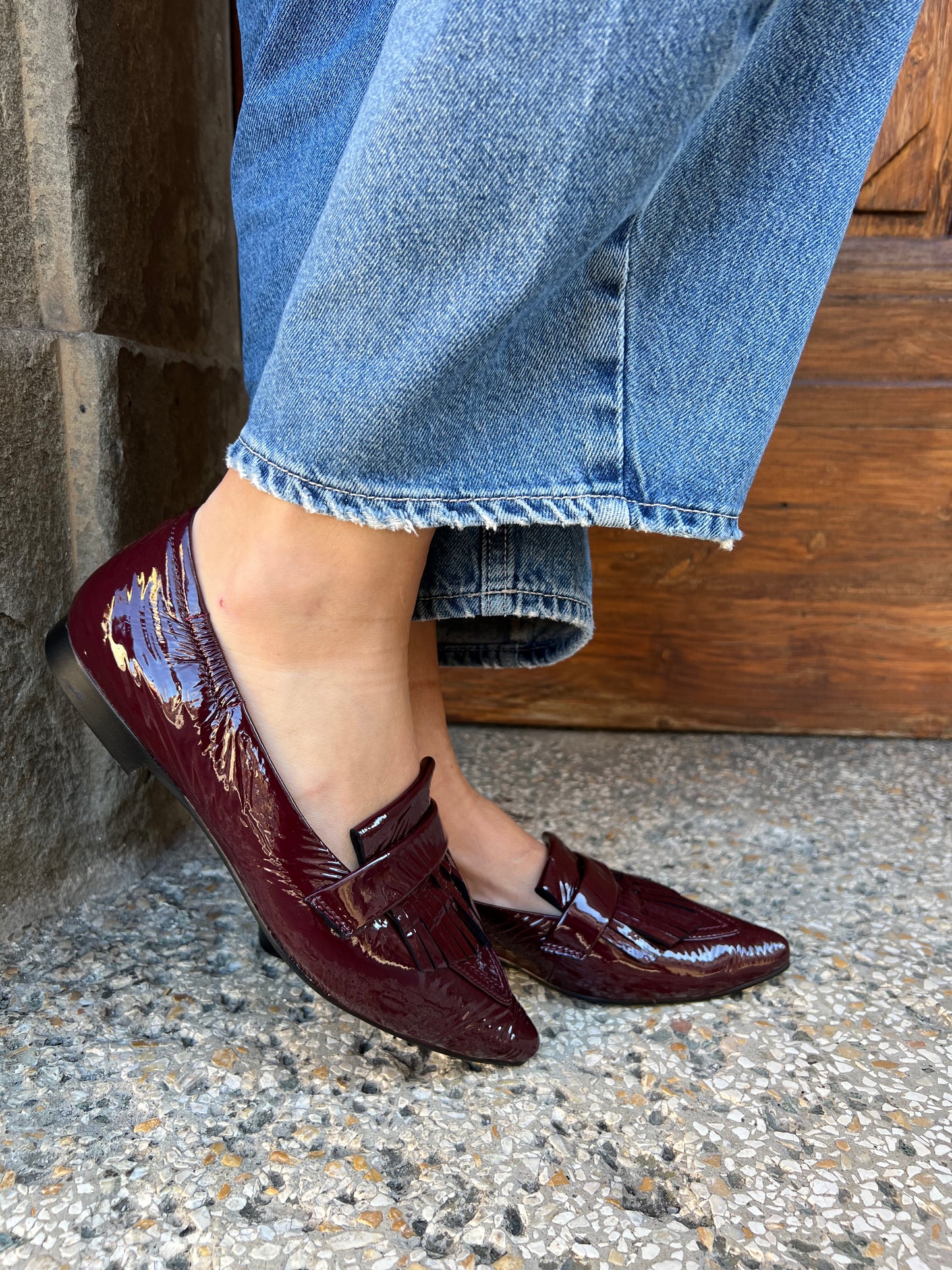 BALLERINA PELLE LUCIDA MISS OLIVIA